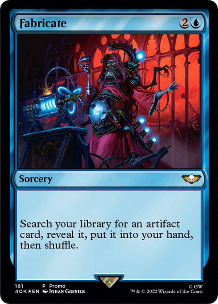 Fabricate - Launch Party & Release Event Promos Magic: The Gathering trading card