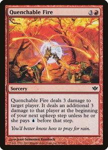 Quenchable Fire - Conflux (CON) #70 - Common Magic: The Gathering Trading Card