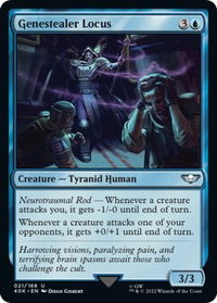 Genestealer Locus (Surge Foil) - Universes Beyond: Warhammer 40,000 (40K) #21★ - Uncommon Magic: The Gathering Trading Card