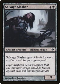 Salvage Slasher - Conflux (CON) #52 - Common Magic: The Gathering Trading Card