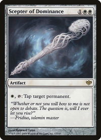 Scepter of Dominance - Conflux (CON) #17 - Rare Magic: The Gathering Trading Card