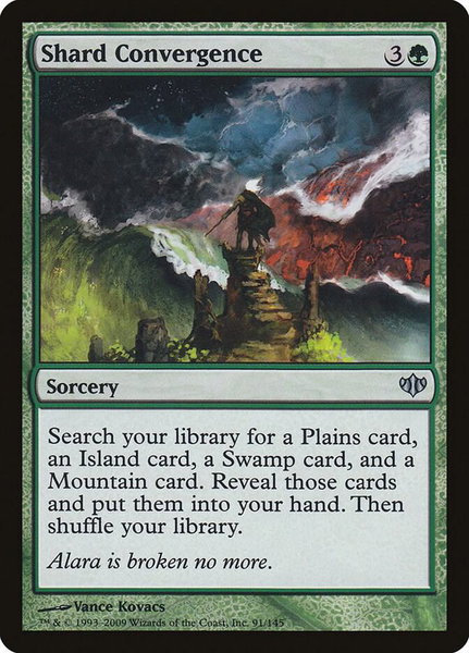 Shard Convergence - Conflux Magic: The Gathering trading card