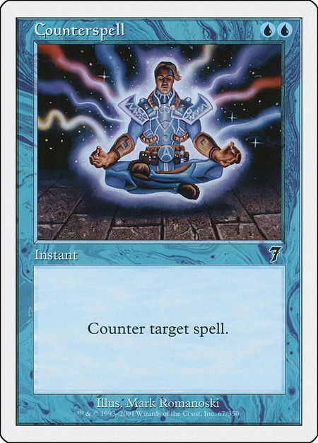 Counterspell - 7th Edition Magic: The Gathering trading card