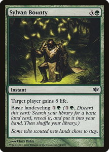 Sylvan Bounty - Conflux (CON) #94 - Common Magic: The Gathering Trading Card