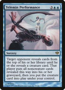 Telemin Performance - Conflux (CON) #35 - Rare Magic: The Gathering Trading Card