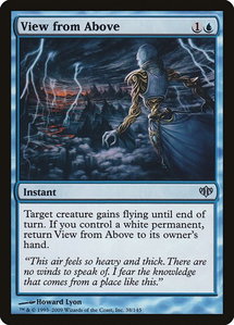 View from Above - Conflux (CON) #38 - Uncommon Magic: The Gathering Trading Card