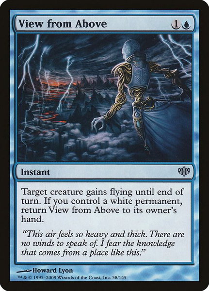 View from Above - Conflux Magic: The Gathering trading card