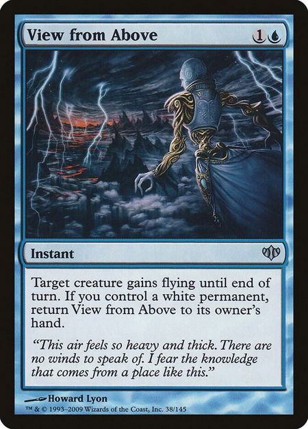 View from Above - Conflux Magic: The Gathering trading card