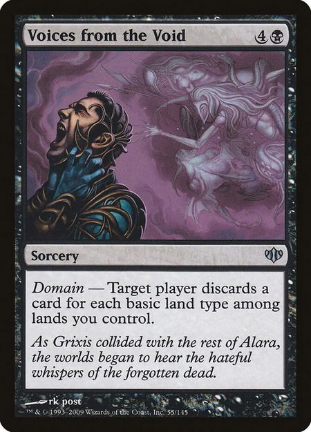 Voices from the Void - Conflux Magic: The Gathering trading card