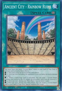 Ancient City - Rainbow Ruins - Structure Deck: Legend of the Crystal Beasts (SDCB) #SDCB-EN018 - Common / Short Print YuGiOh Trading Card