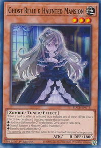 Ghost Belle & Haunted Mansion - Structure Deck: Legend of the Crystal Beasts (SDCB) #SDCB-EN015 - Common / Short Print YuGiOh Trading Card