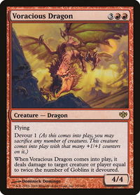 Voracious Dragon - Conflux (CON) #75 - Rare Magic: The Gathering Trading Card