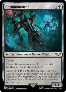 Chronomancer (Surge Foil) - Universes Beyond: Warhammer 40,000 (40K) #32★ - Rare Magic: The Gathering Trading Card