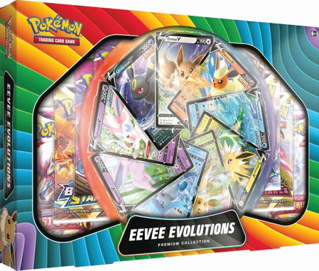 Eevee Evolutions Premium Collection trading card from Miscellaneous Cards & Products Eevee Evolutions Premium Collection - Miscellaneous Cards & Products Pokémon trading card