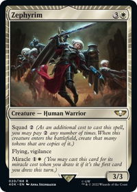 Zephyrim (Surge Foil) - Universes Beyond: Warhammer 40,000 (40K) #20★ - Rare Magic: The Gathering Trading Card