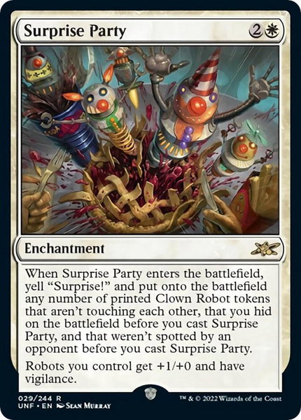 Surprise Party - Unfinity Magic: The Gathering trading card