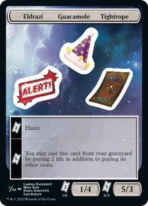 Eldrazi Guacamole Tightrope - Unfinity (UNF) #1 - Token Magic: The Gathering Trading Card