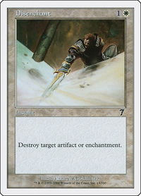 Disenchant - 7th Edition (7ED) #13 - Common Magic: The Gathering Trading Card