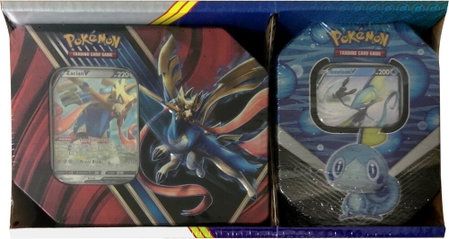 Legends of Galar Tin + Galar Partners Tin 2-pack [Zacian V/Inteleon V] (Retail Exclusive) - SWSH01: Sword & Shield Base Set Pokémon trading card
