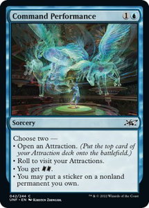 Command Performance - Unfinity (UNF) #42 - Common Magic: The Gathering Trading Card