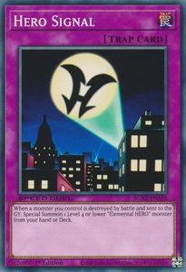 Hero Signal - Speed Duel GX: Midterm Paradox (SGX2) #SGX2-ENA18 - Common / Short Print YuGiOh Trading Card