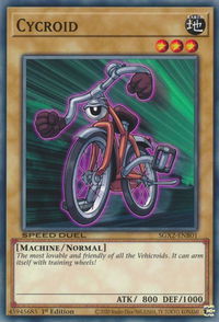 Cycroid - Speed Duel GX: Midterm Paradox (SGX2) #SGX2-ENB01 - Common / Short Print YuGiOh Trading Card