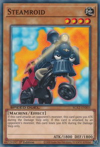 Steamroid - Speed Duel GX: Midterm Paradox (SGX2) #SGX2-ENB03 - Common / Short Print YuGiOh Trading Card
