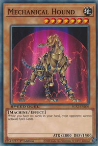 Mechanical Hound - Speed Duel GX: Midterm Paradox (SGX2) #SGX2-ENB06 - Common / Short Print YuGiOh Trading Card