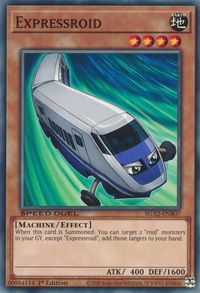 Expressroid - Speed Duel GX: Midterm Paradox (SGX2) #SGX2-ENB07 - Common / Short Print YuGiOh Trading Card