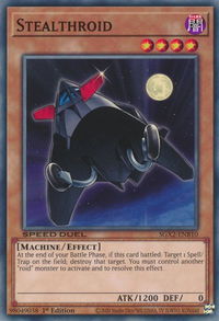 Stealthroid - Speed Duel GX: Midterm Paradox (SGX2) #SGX2-ENB10 - Common / Short Print YuGiOh Trading Card