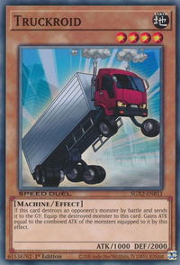Truckroid - Speed Duel GX: Midterm Paradox (SGX2) #SGX2-ENB11 - Common / Short Print YuGiOh Trading Card