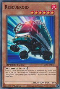 Rescueroid - Speed Duel GX: Midterm Paradox (SGX2) #SGX2-ENB12 - Common / Short Print YuGiOh Trading Card
