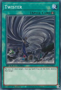 Twister - Speed Duel GX: Midterm Paradox (SGX2) #SGX2-ENB17 - Common / Short Print YuGiOh Trading Card