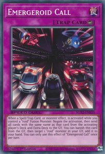 Emergeroid Call - Speed Duel GX: Midterm Paradox (SGX2) #SGX2-ENB20 - Common / Short Print YuGiOh Trading Card