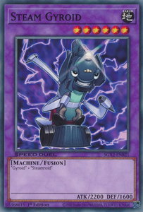 Steam Gyroid - Speed Duel GX: Midterm Paradox (SGX2) #SGX2-ENB21 - Common / Short Print YuGiOh Trading Card