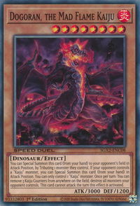 Dogoran, the Mad Flame Kaiju - Speed Duel GX: Midterm Paradox (SGX2) #SGX2-ENC08 - Common / Short Print YuGiOh Trading Card