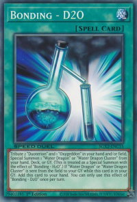 Bonding - D2O - Speed Duel GX: Midterm Paradox (SGX2) #SGX2-ENC15 - Common / Short Print YuGiOh Trading Card