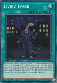 Living Fossil - Speed Duel GX: Midterm Paradox (SGX2) #SGX2-ENC16 - Common / Short Print YuGiOh Trading Card