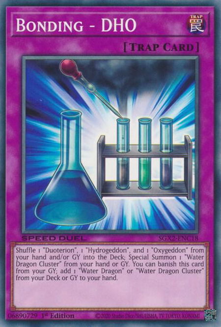 Bonding - DHO - Speed Duel GX: Midterm Paradox YuGiOh trading card
