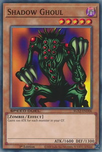 Shadow Ghoul - Speed Duel GX: Midterm Paradox (SGX2) #SGX2-END06 - Common / Short Print YuGiOh Trading Card