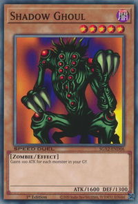 Shadow Ghoul - Speed Duel GX: Midterm Paradox (SGX2) #SGX2-END06 - Common / Short Print YuGiOh Trading Card