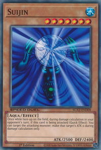 Suijin - Speed Duel GX: Midterm Paradox (SGX2) #SGX2-END09 - Common / Short Print YuGiOh Trading Card
