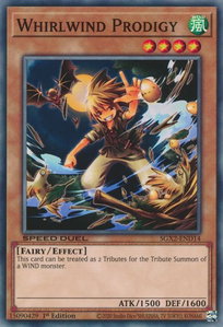 Whirlwind Prodigy - Speed Duel GX: Midterm Paradox (SGX2) #SGX2-END14 - Common / Short Print YuGiOh Trading Card