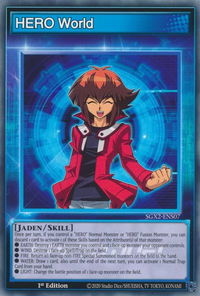 HERO World - Speed Duel GX: Midterm Paradox (SGX2) #SGX2-ENS07 - Common / Short Print YuGiOh Trading Card