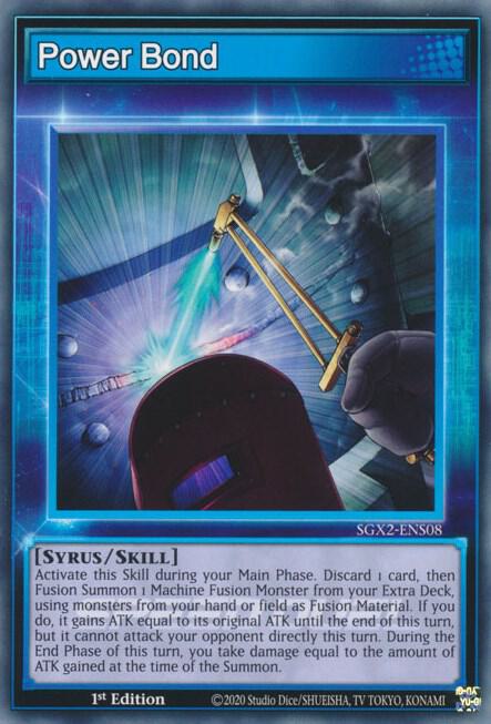 Power Bond trading card from Speed Duel GX: Midterm Paradox Power Bond - Speed Duel GX: Midterm Paradox YuGiOh trading card