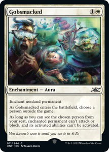 Gobsmacked - Unfinity (UNF) #11 - Common Magic: The Gathering Trading Card
