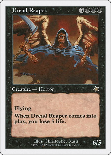Dread Reaper - Starter 1999 Magic: The Gathering trading card