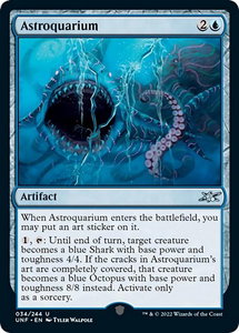 Astroquarium - Unfinity (UNF) #34 - Uncommon Magic: The Gathering Trading Card