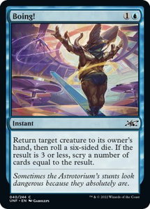 Boing! - Unfinity (UNF) #40 - Common Magic: The Gathering Trading Card