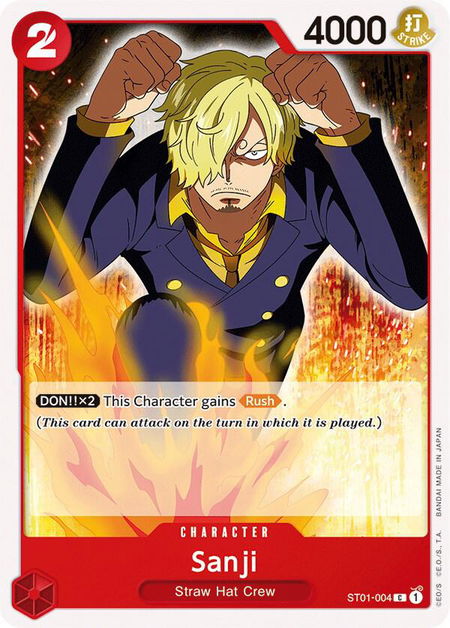 Sanji - Starter Deck 1: Straw Hat Crew One Piece trading card